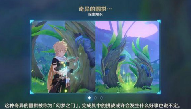 探索原神：幻梦之门精准定位指南